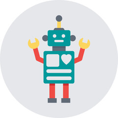 Robot Vector Icon