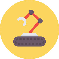 Industrial Arm Vector Icon