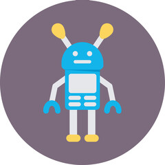 Robot Vector Icon