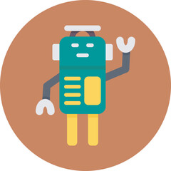 Robotic Vector Icon