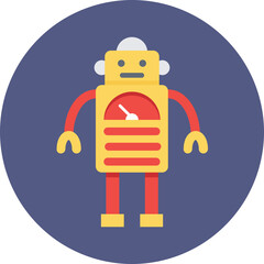 Spy Robot Vector Icon