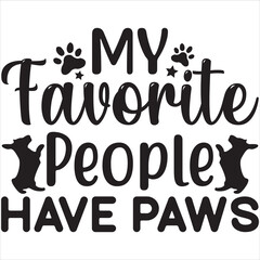 My favorite people have paws