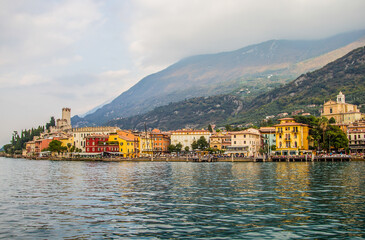 Fototapeta na wymiar Lake Garda view