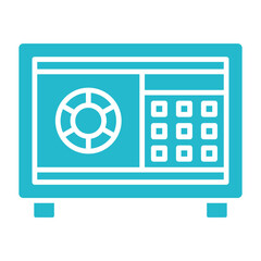 Safebox Multicolor Glyph Icon