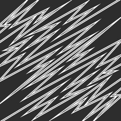 Obraz premium Abstract background with reflective sharp and zigzag pattern