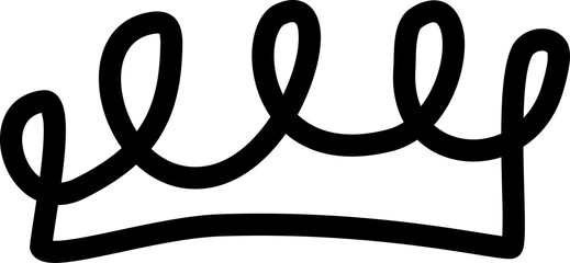 Hand drawn crown