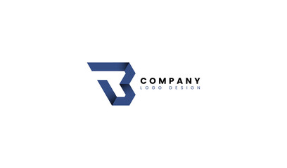 Geometric Letter RB or BR Logo Design. Usable for Business and Company Branding Logos. Flat Vector Logo Design Template Element. - obrazy, fototapety, plakaty