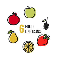 food line icons