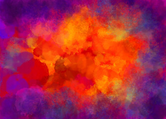 abstract watercolor background with strokes