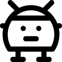 Spy Robot Vector Icon