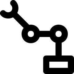 Industrial Arm Vector Icon