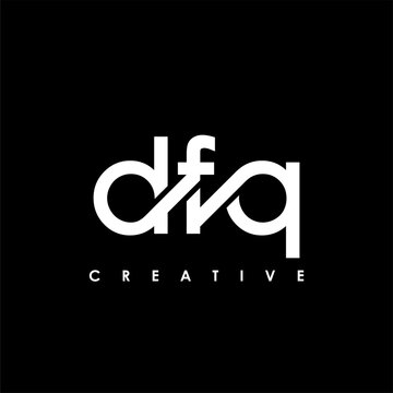 DFQ Letter Initial Logo Design Template Vector Illustration
