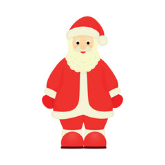Vector illustration of Santa Claus. New Year. Christmas