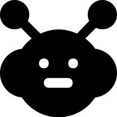 Robot Face Vector Icon