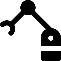 Industrial Arm Vector Icon