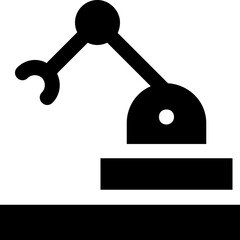 Industrial Arm Vector Icon