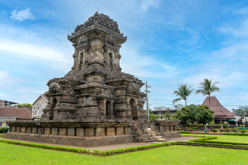 Singasari Temple at Candi Renggo village, Singosari, Malang, the Hindu-Buddhist temple was built around 13th during the Singosari Kingdom and was partially restored in the 1930's by Dutch government.