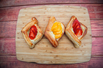 French bread croissants sour dough food gourmet bakery