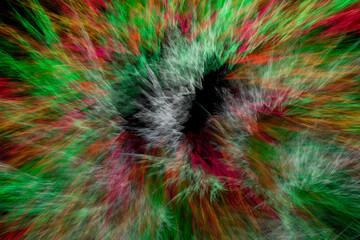 Obraz premium abstract fractal background. color fireworks. Abstract painting multicolor texture. motion holiday background. Modern multicolor futuristic dynamic pattern. Fractal artwork for creative graphic design