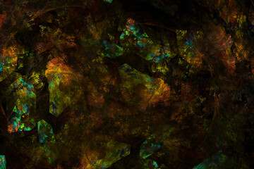 abstract fractal background. color fireworks. Abstract painting multicolor texture. motion holiday background. Modern multicolor futuristic dynamic pattern. Fractal artwork for creative graphic design