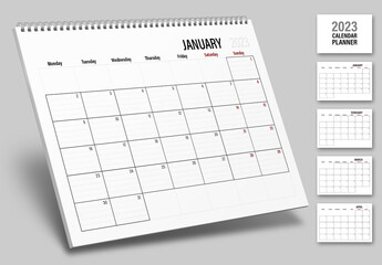 2023 Lined Calendar Scheduler