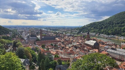 Fototapeta premium Heidelberg castle in Germany 