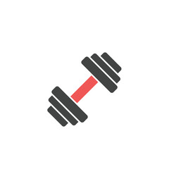 Dumbbell icons  symbol vector elements for infographic web
