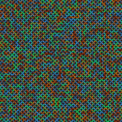 Color Rhombus tile tessellation pattern illustration