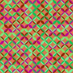 Color Rhombus tile tessellation pattern illustration