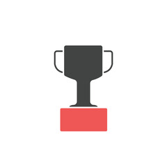 Trophy icons  symbol vector elements for infographic web