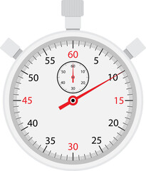 Stopwatch Flat Style Icon