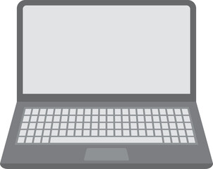 Flat Style Laptop Icon