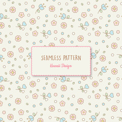 pattern with flowers