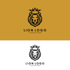 Lion King Abstract Logo