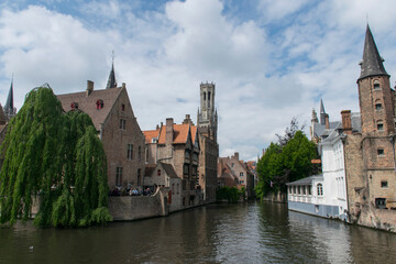 Fototapeta premium Brugge canal view