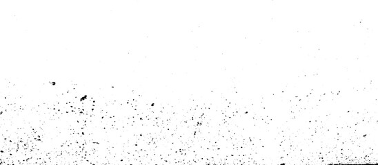 Abstract vector noise. Small particles of debris and dust. Distressed uneven background. Grunge texture overlay with fine grains isolated on white background. Vector illustration. EPS10.