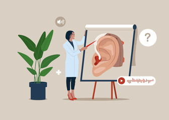 Hearing assistance equipment, ear device, audiology doctor, assistive technology for deaf people. Seminar and various deaf awareness campaign. World Deaf Day in last Sunday of September. 