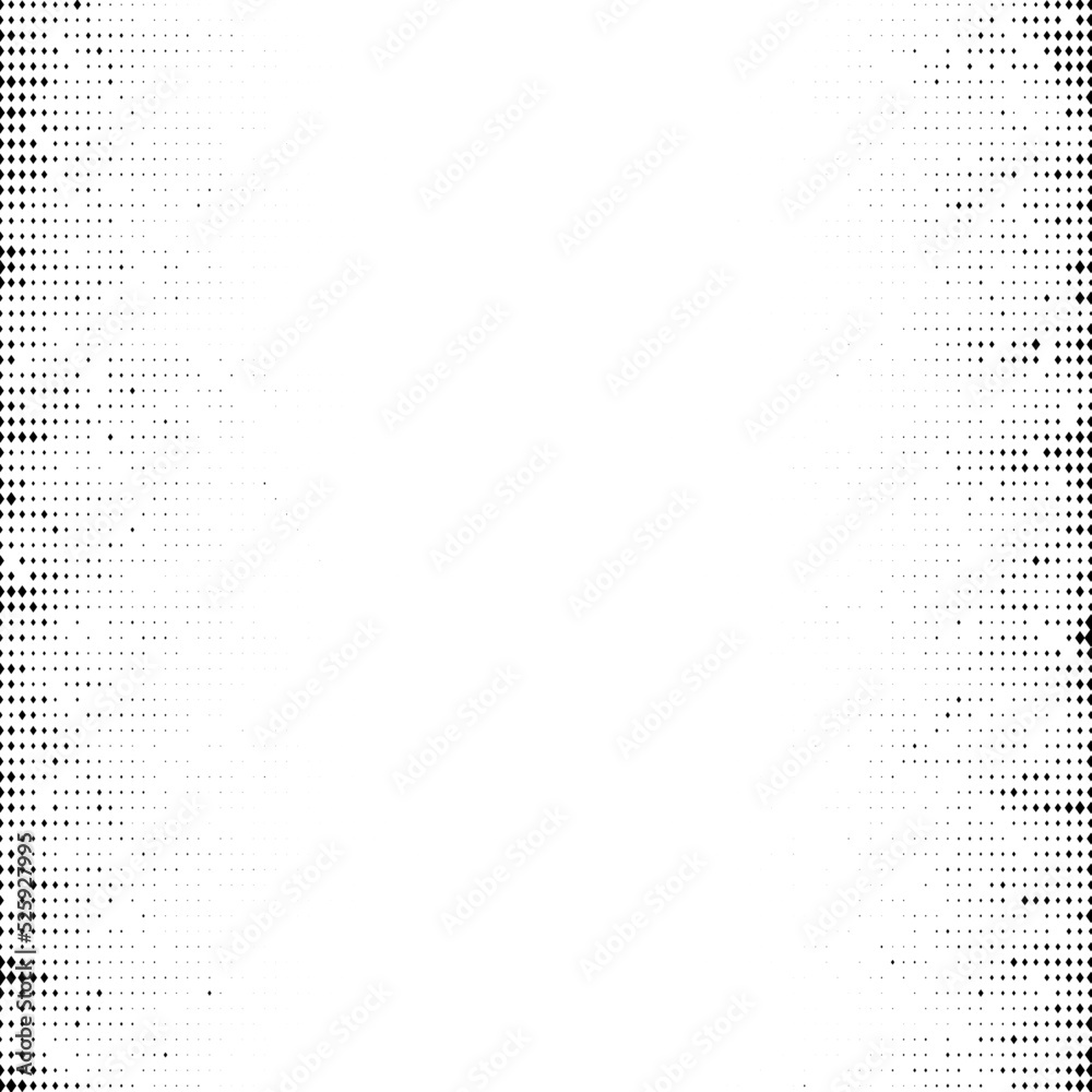 Poster halftone grunge texture. comic style grain background. pop art faded textured frame. speckle gradien