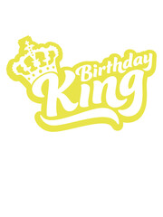 Logo Quote Birthday King