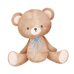 Brown teddy bear