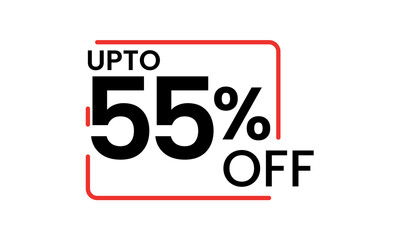upto 56 percent discount vector, 56 percent off vector typography, 56 percent discount