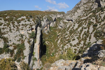 Rio Mescun, Rodellar, espagne