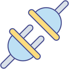 electric plug Isolated Vector icon which can easily modify or edit


