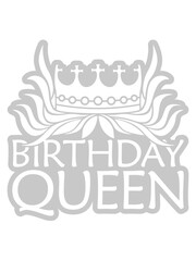 Locken Haare Birthday Queen 