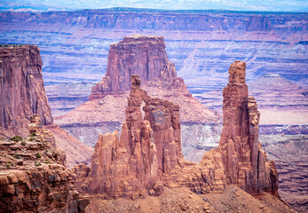 Majestic mesas in Canyonlands National Park