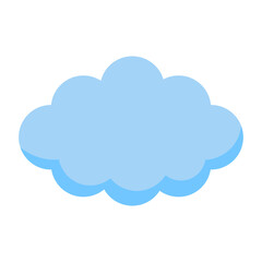 Obraz premium Cloud icon.