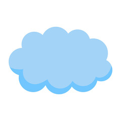 Obraz premium Cloud icon.