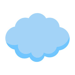 Obraz premium Cloud icon.