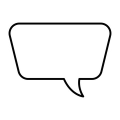 Speech Bubble icon.