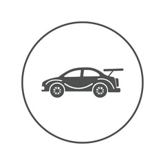 Obraz premium Best quality vehicle car icon | Circle version icon |
